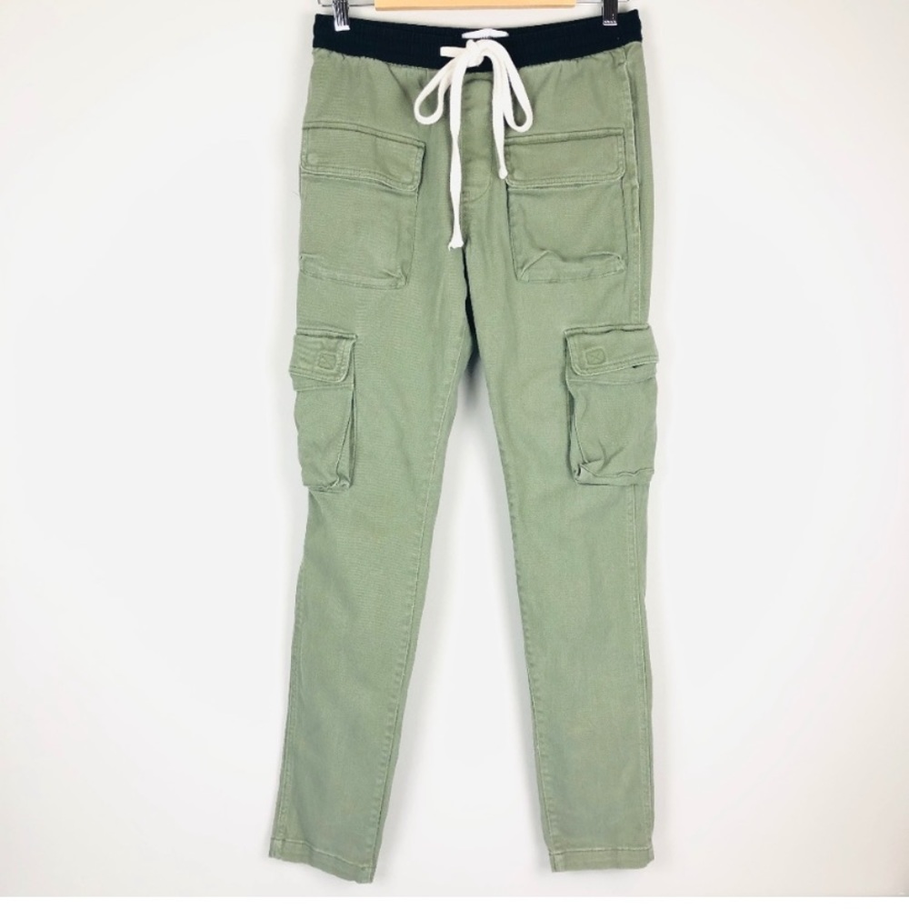Urban Outfitters Pull On Cargo Army Green Pants L